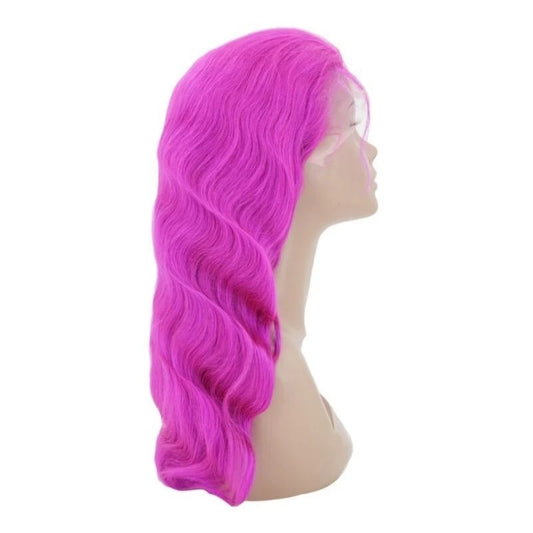 Purple Pop Front Lace Wig
