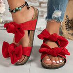 Bowknot Sandals Open-Toe