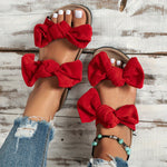 Bowknot Sandals Open-Toe