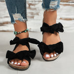 Bowknot Sandals Open-Toe