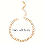 Elegant Stainless Steel Anklet