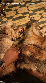 Sexy Brown Fur 'Know About Me' Strappy Lace up Romen Heels