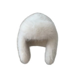 Plush Faux Fur Bomber Hat