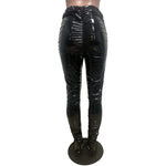 Gud 2 Me Glossy Leather Split Pants