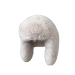 Plush Faux Fur Bomber Hat