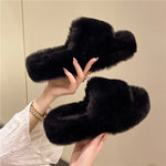 'Like Dat' Furry Slippers