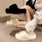 'Like Dat' Furry Slippers