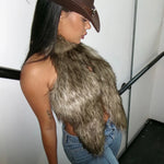 'At Midnight' Hollow Out Sexy Halter Top