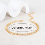 Elegant Stainless Steel Anklet