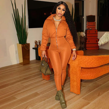 'Big Dawg' One - piece Zipper Jumpsuit - Lavish Extensions