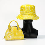 Bandana Bucket Hat & Handbag Set