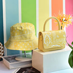 Bandana Bucket Hat & Handbag Set