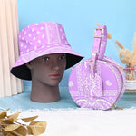 Bandana Bucket Hat & Handbag Set