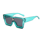 Luxury Crystal Oversized Square Sunglasses