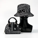 Bandana Bucket Hat & Handbag Set