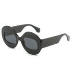 Bad For Me Luxury Oval Sunglasses