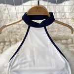 Halter Drawstring Top