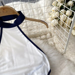 Halter Drawstring Top