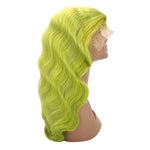 Emerald Green Front Lace Wig