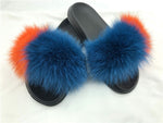 Faux Fur “Indifferent” Slides